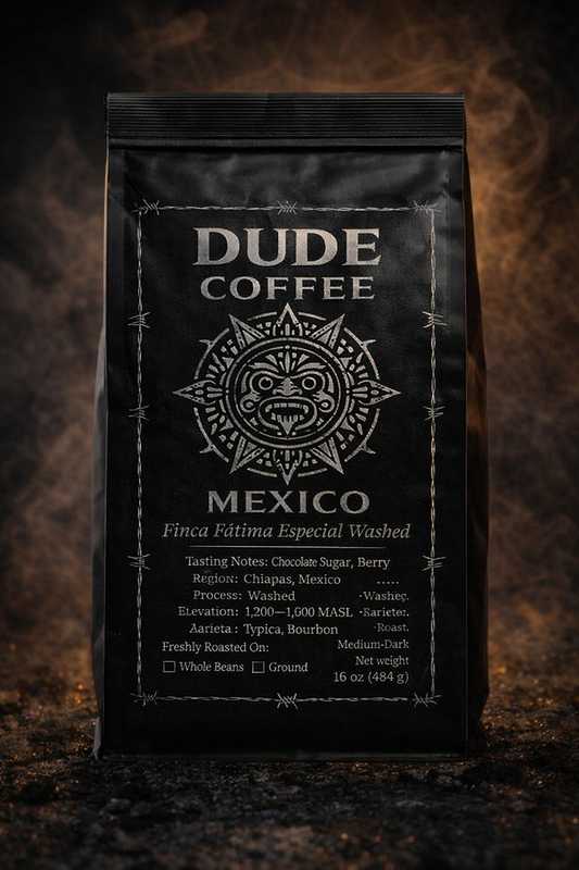 Dude Coffee – Aztec Mexican (Mexican Medium Roast)