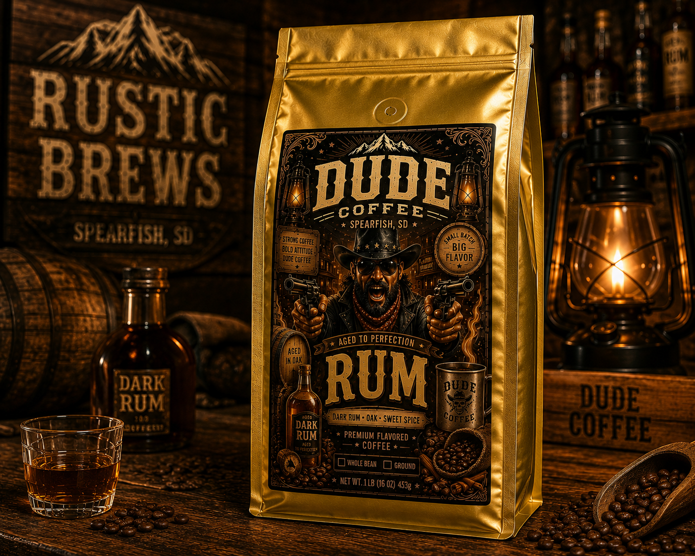 Rum | 1 lb Flavored Coffee