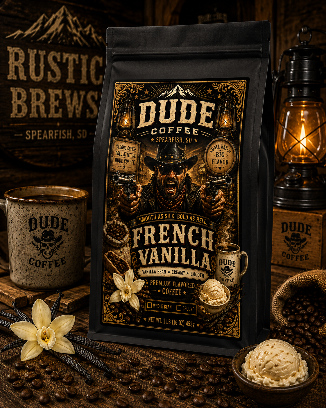 French Vanilla | 1 lb Flavored Coffee