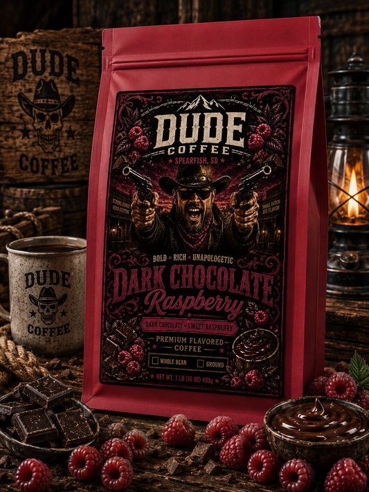 Dark Chocolate Raspberry | 1 lb Flavored Coffee